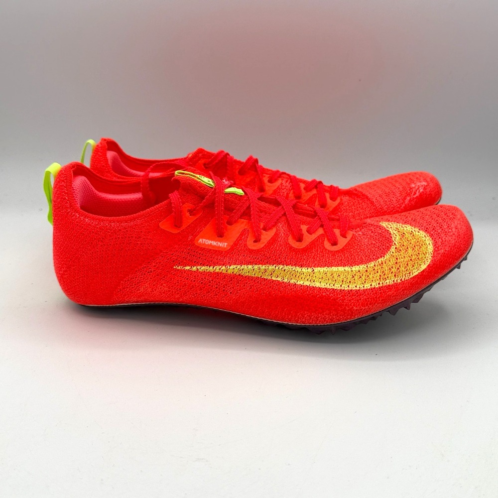 Nike Zoom Superfly Elite 2 FK Shoes Mens Size 7.5 Crimson Lime Track FZ9662-600